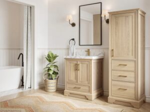 single sink vanity