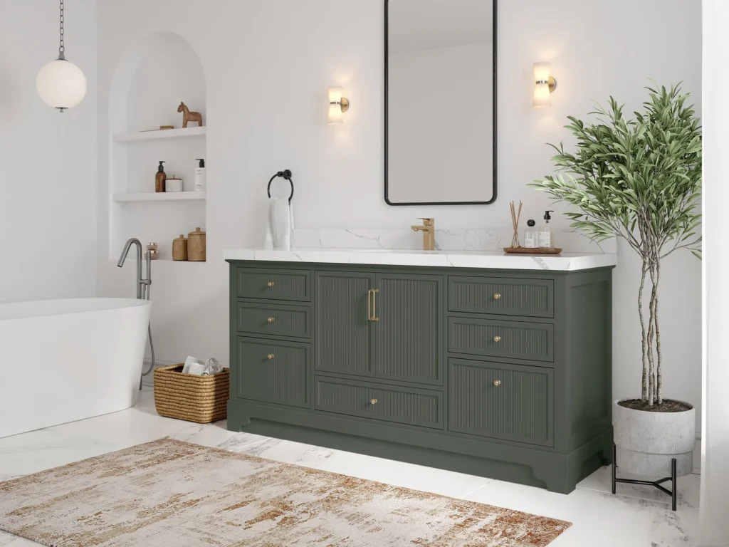 Solid Wood Bathroom Vanity