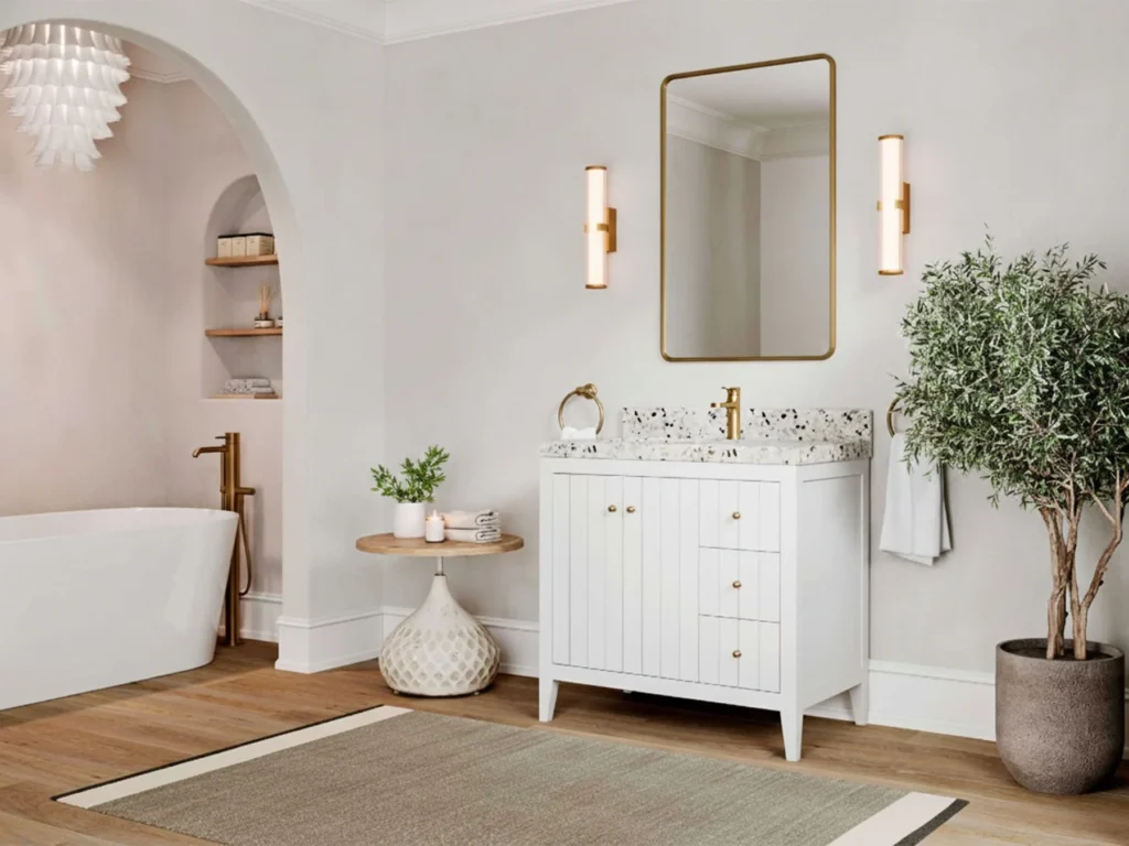 35 inch bathroom vanity
